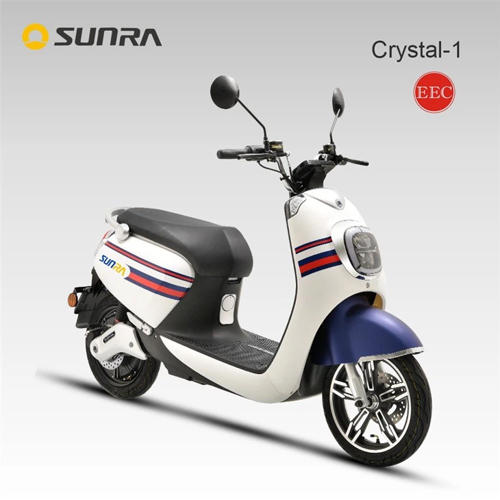 CRYSTAL-1 electric scooter with seat for two heavy adults