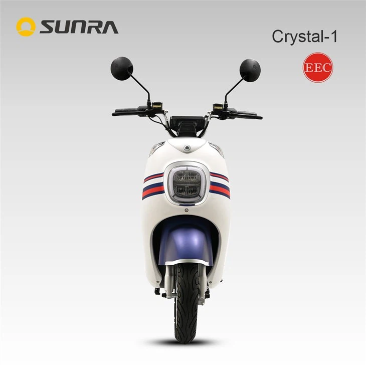 CRYSTAL-1 electric scooter with seat for two heavy adults