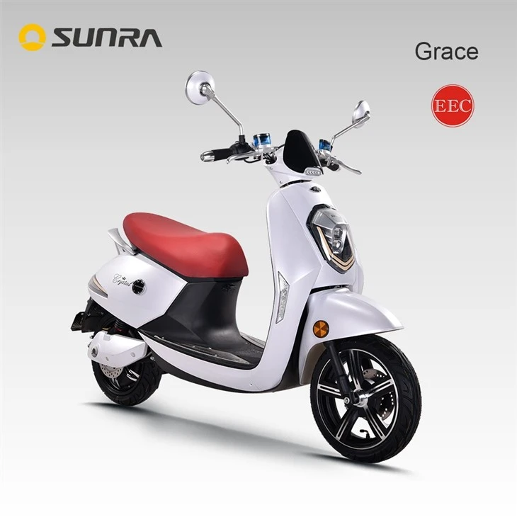 GRACE Two Wheeler Electric Cross Powered Motorcycle Moped For Ladies Commuter