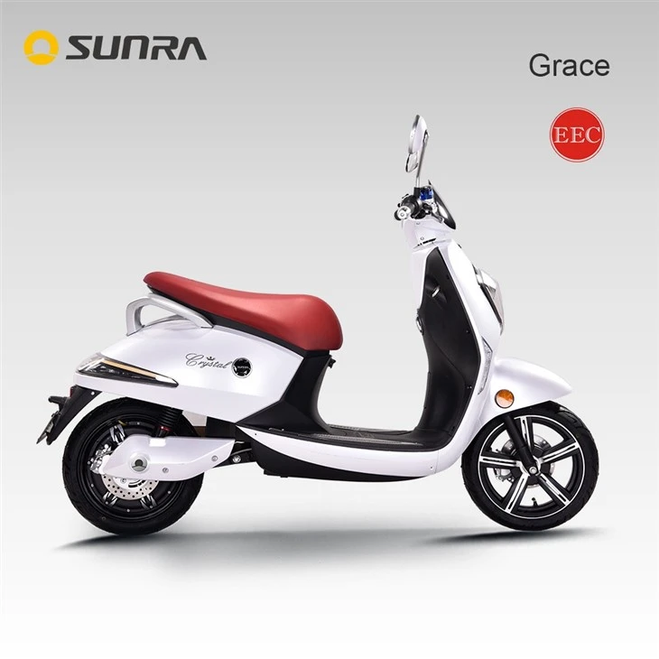 GRACE Two Wheeler Electric Cross Powered Motorcycle Moped For Ladies Commuter