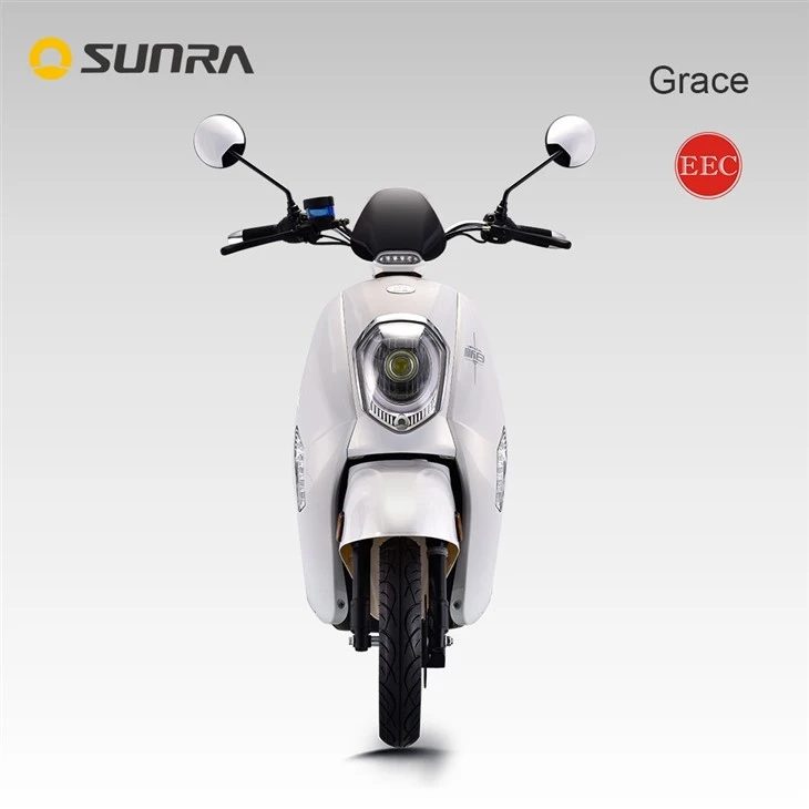 GRACE Two Wheeler Electric Cross Powered Motorcycle Moped For Ladies Commuter