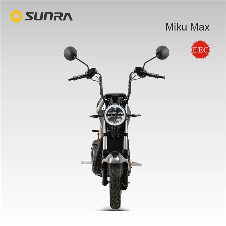 MIKU MAX Black Electric Motorcycles