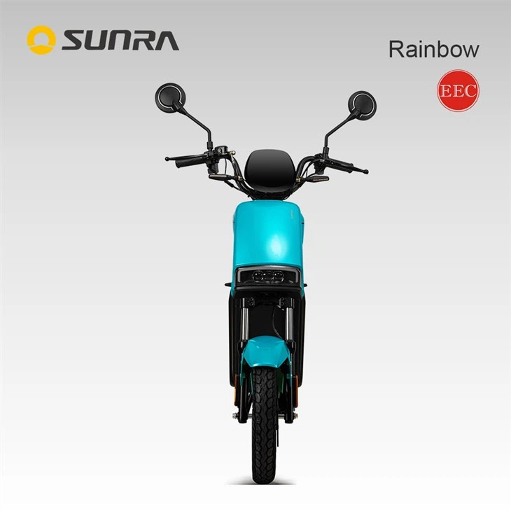 RAINBOW 1000w Light Weight Ladies Electric Scooter For Adults With Seat And Basket