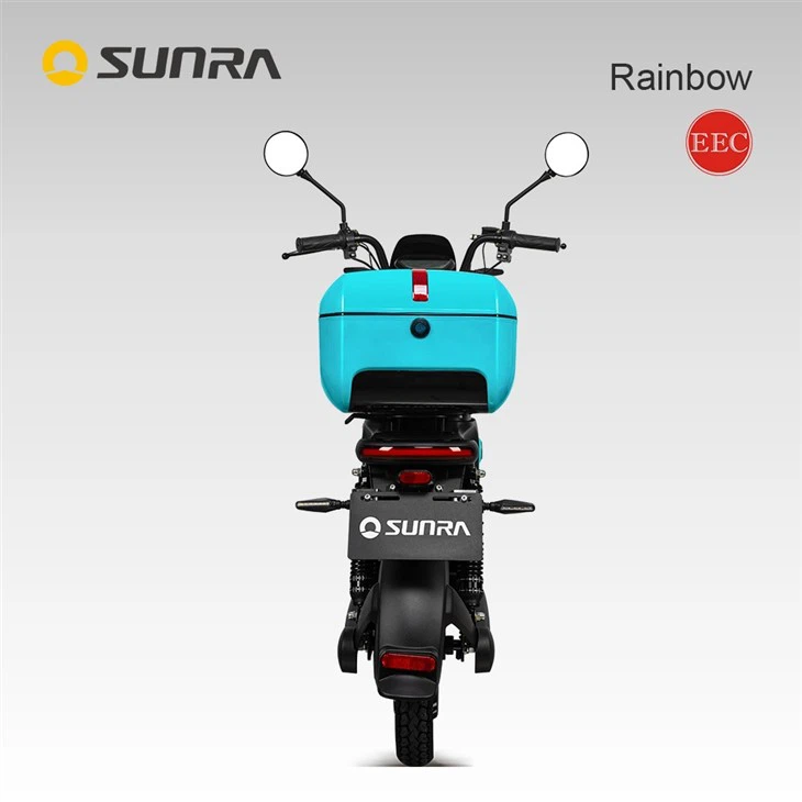 RAINBOW 1000w Light Weight Ladies Electric Scooter For Adults With Seat And Basket