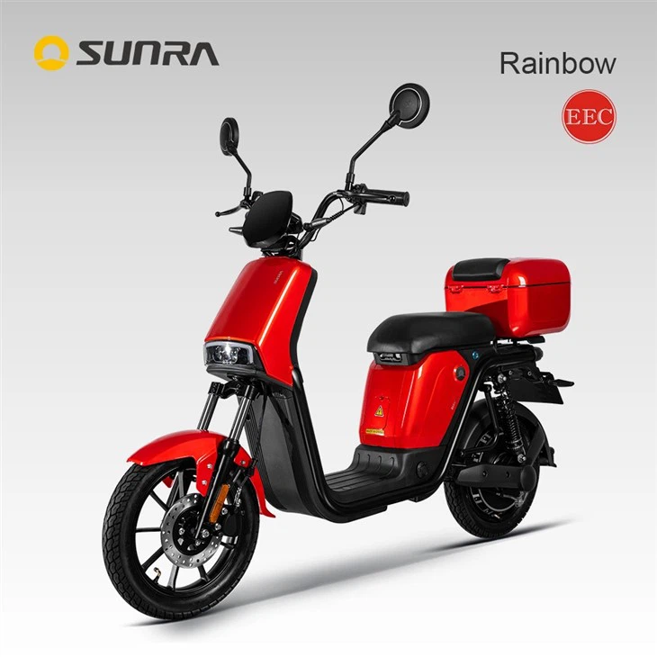 RAINBOW Two Wheeler Less Weight Kick Scooter With Seat For Adults 25kmh