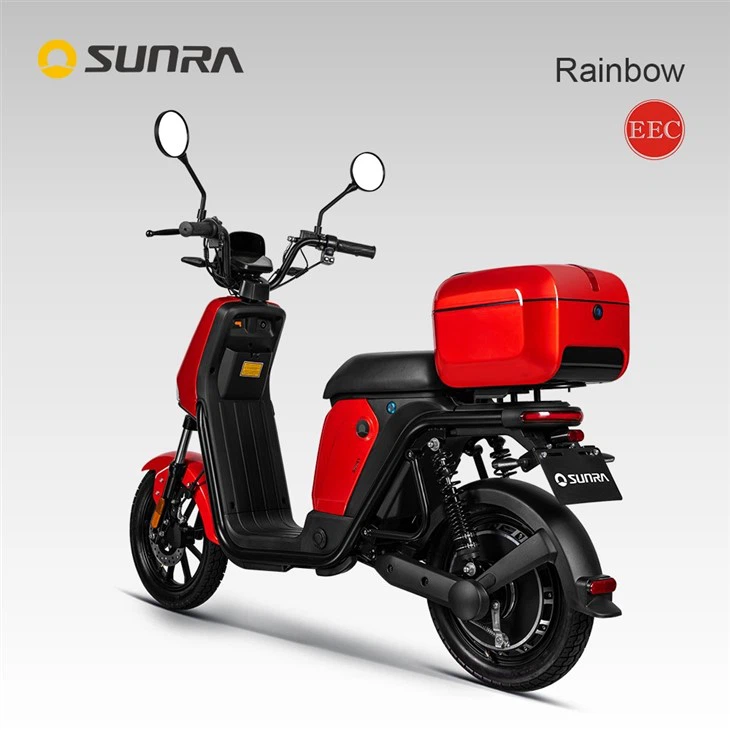 RAINBOW Two Wheeler Less Weight Kick Scooter With Seat For Adults 25kmh