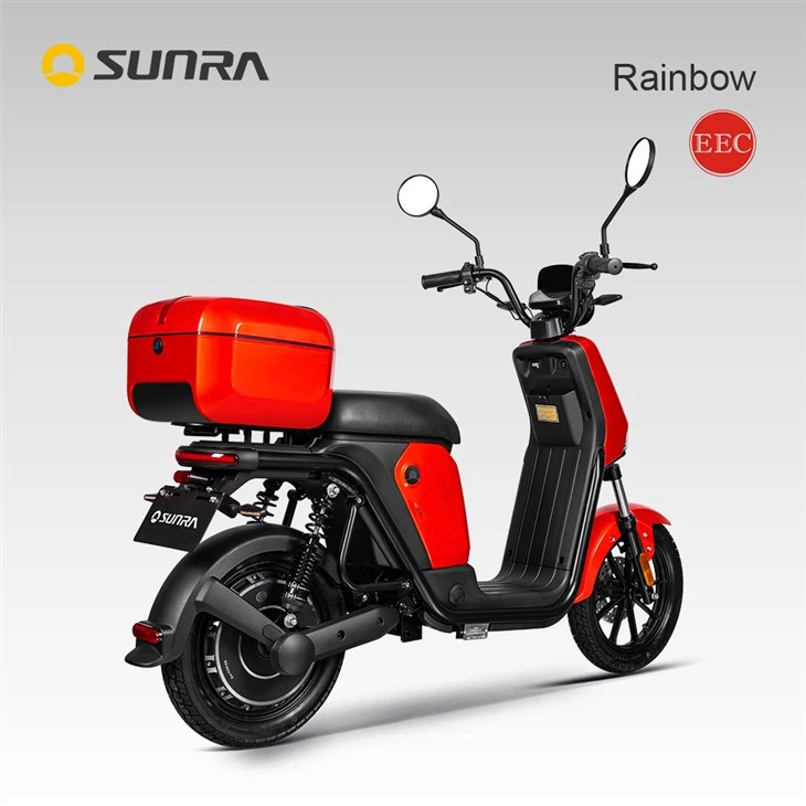 RAINBOW Two Wheeler Less Weight Kick Scooter With Seat For Adults 25kmh