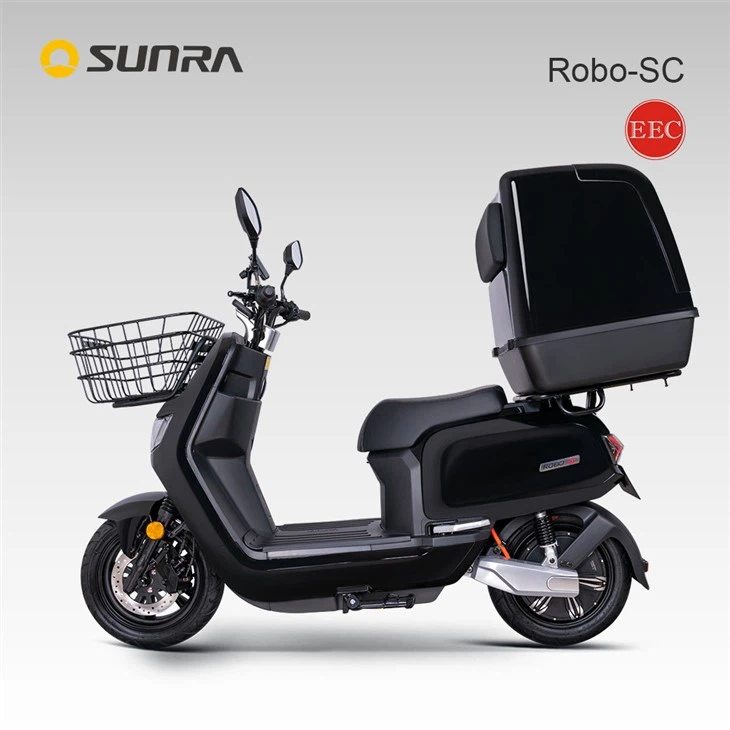 Robo-sc electric cargo moped for food delivery purpose