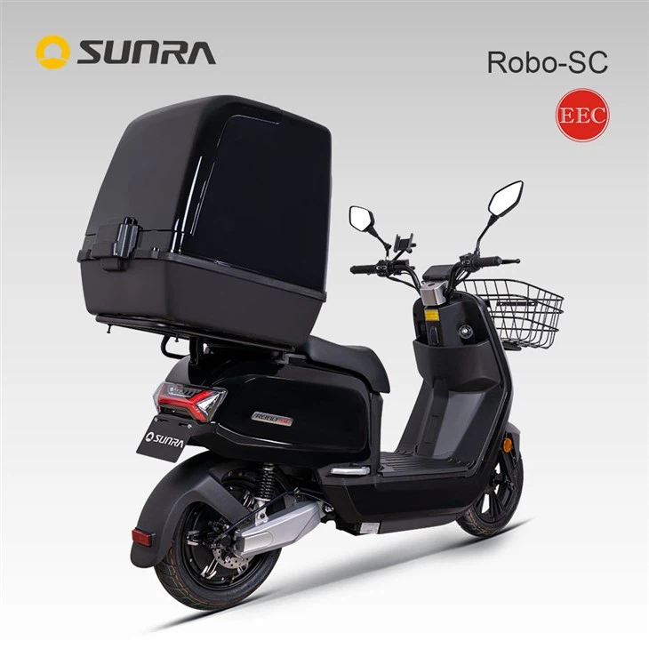 Robo-sc electric cargo moped for food delivery purpose