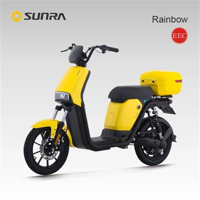 RAINBOW 1000w Rechargeable Electric Folding Scooter Motorbike For Adult