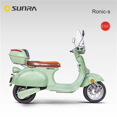 RONIC-S Green Electronic Battery Two Seater Scooter For Adults