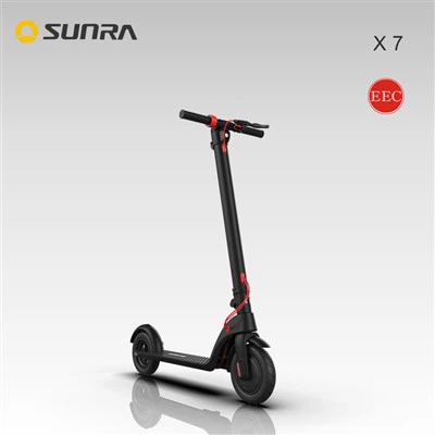 X7 25kmh light weight electric kick scooter for heavy adults commuting