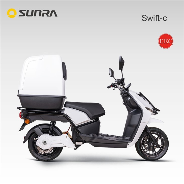Swift 2000w Electric Scooter For Goods Food And Pizza Delivery