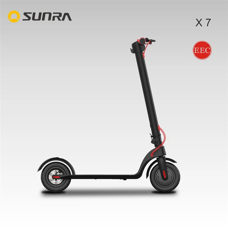 X7 lightweight folding electric scooter for adults
